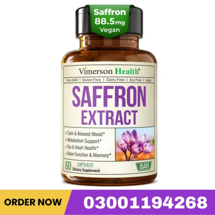 Vimerson Health Saffron Extract Capsule Price In Pakistan 