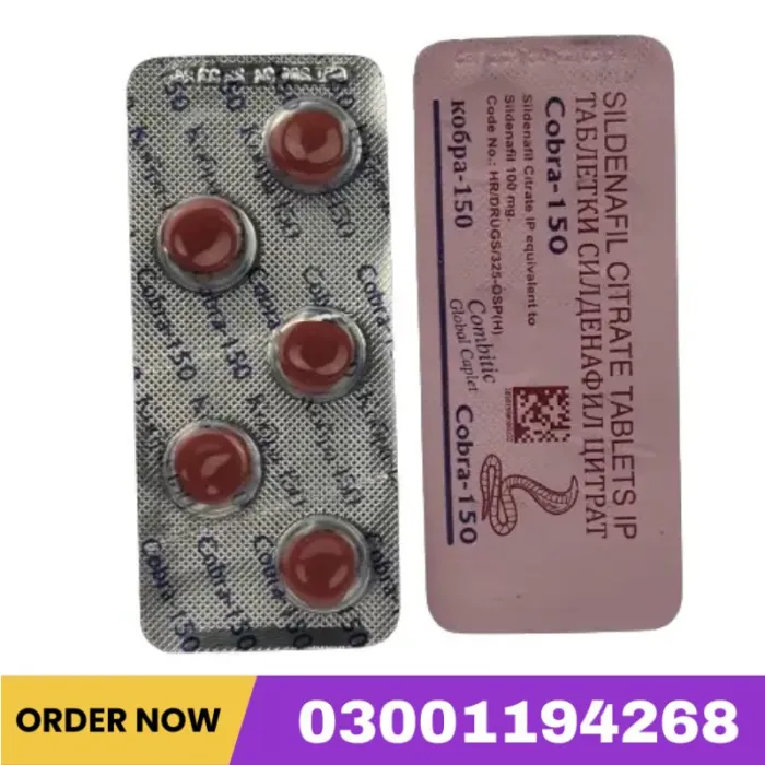 Black Cobra 150 Tablets Price In Pakistan