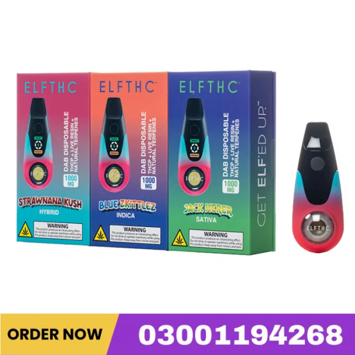 ELF THC THCP + Live Resin Dab Disposable 1000MG