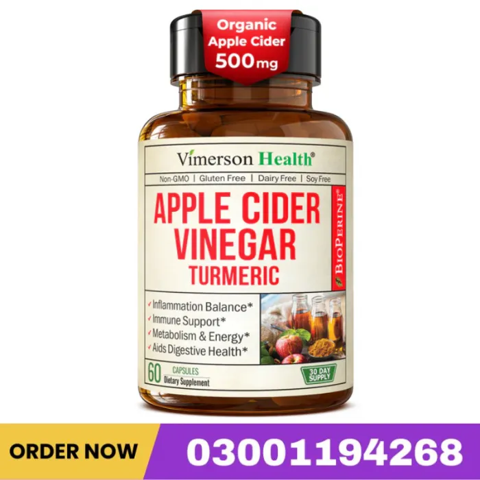 Vimerson Health Apple Cider Vinegar Turmeric Capsule Price In Pakistan
