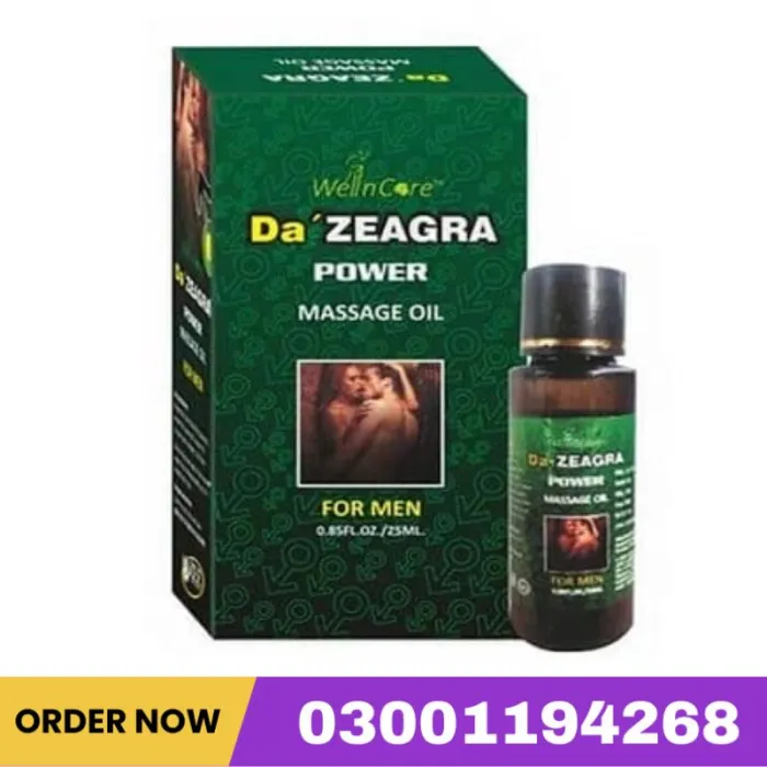 Da'Zeagra Power Massage Oil In Pakistan