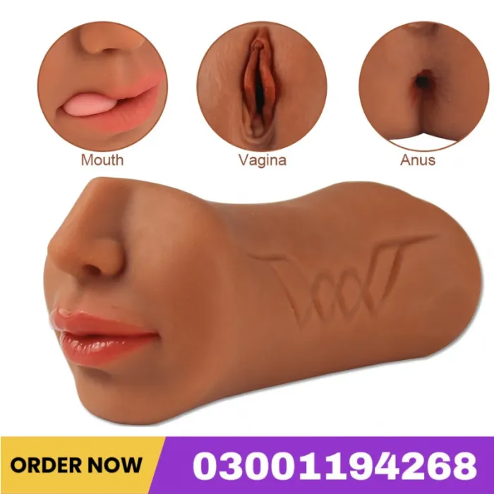 3-In-1 (Vagina + Ass + Mouth) Masturbator Price In Pakistan