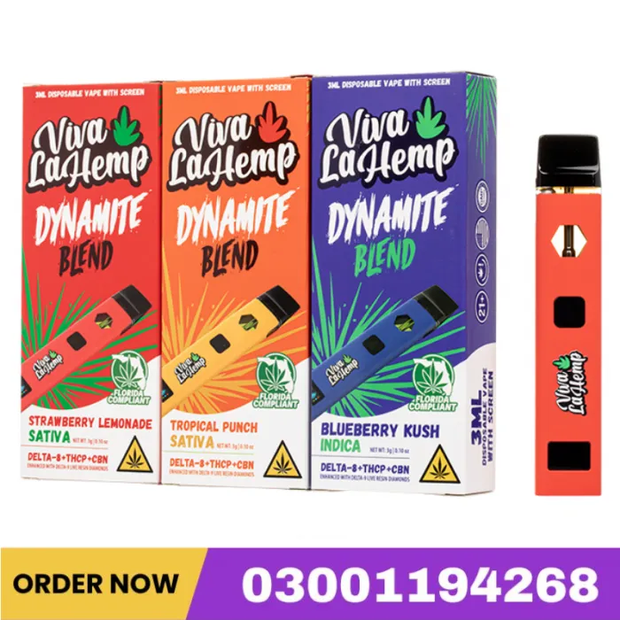 Viva La Hemp CBN Dynamite Blend Disposable 3G