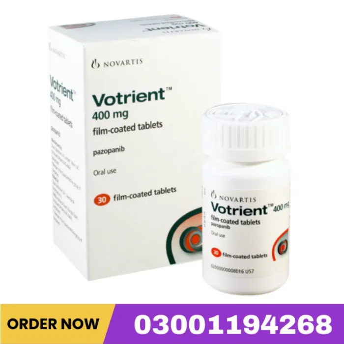 Votrient 400 mg Tablets (Pazopanib)