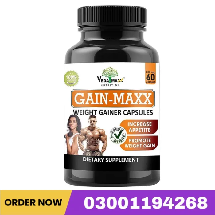 Gain Maxx Weight Gainer Capsule Price In Pakistan