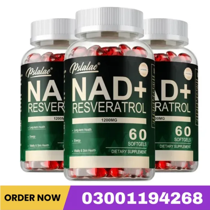 NAD+ Resveratrol – Skin, Hair & Joint Health Boost Price In Pakistan