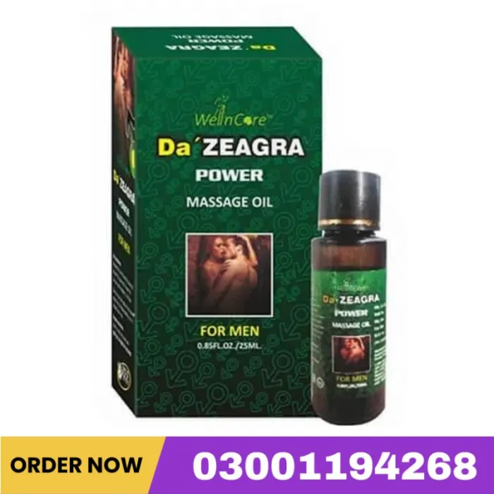 Da Zeagra Power Massage Oil