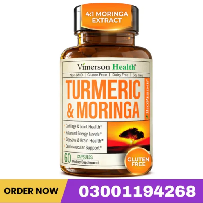 Vimerson Health Turmeric & Moringa Capsule Price In Pakistan