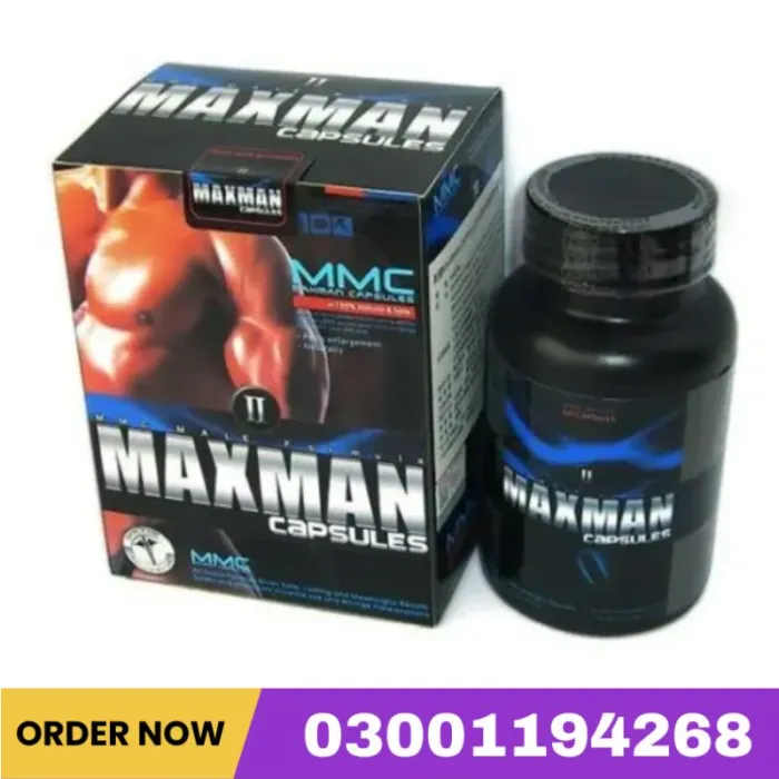 Maxman Capsule Price In Pakistan