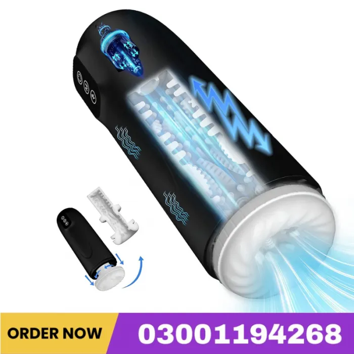 Jasper - Male Sex Toy Automatic Male Masturbator With 7 Thrusting & Vibration Modes