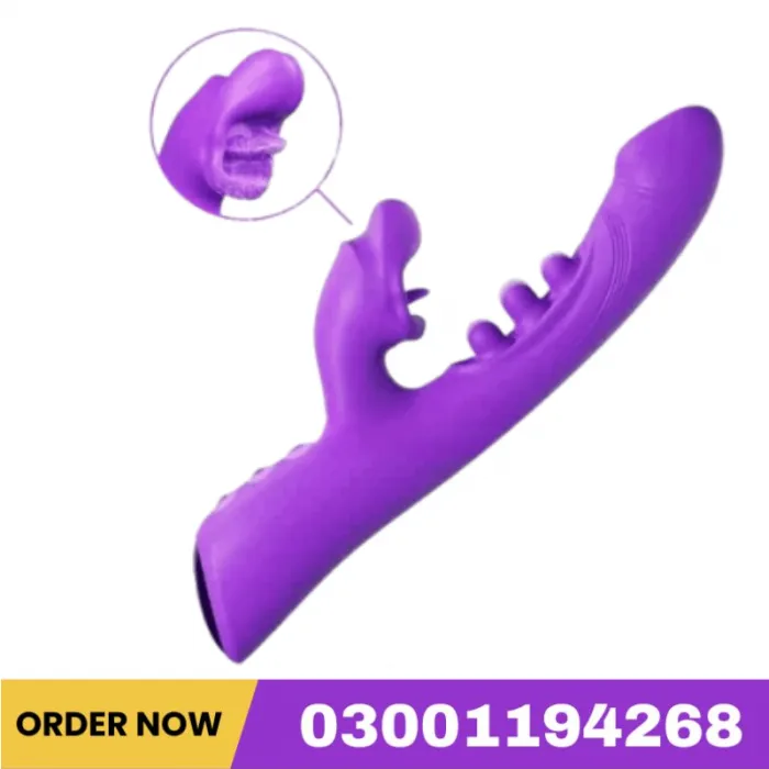 Kiss-3-in-1 Vibrator With Kissing & Triple-Tap – Intense Clit & G-Spot Stimulation