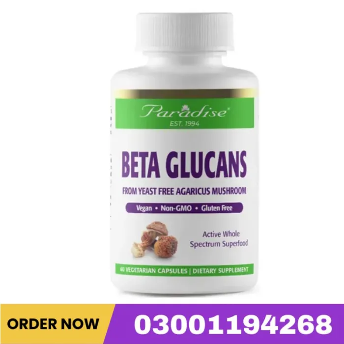 Paradise Herbs Beta Glucans Capsules In Pakistan