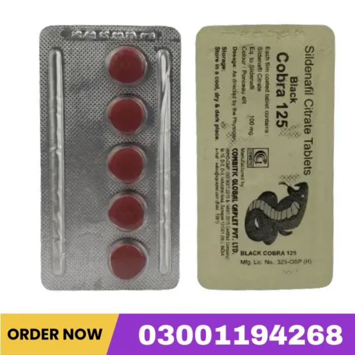 Black Cobra 125 Tablet Price In Pakistan