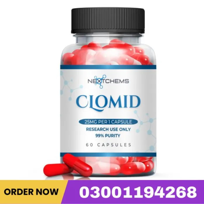 Clomid (Clomifene,Clomiphene) 25 Mg – 60 Capsule Price In Pakistan
