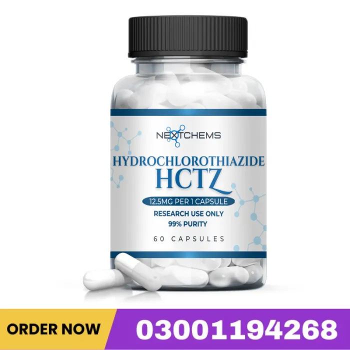 Hydrochlorothiazide (HCTZ) 12.5mg – 60 Capsules Price In Pakistan