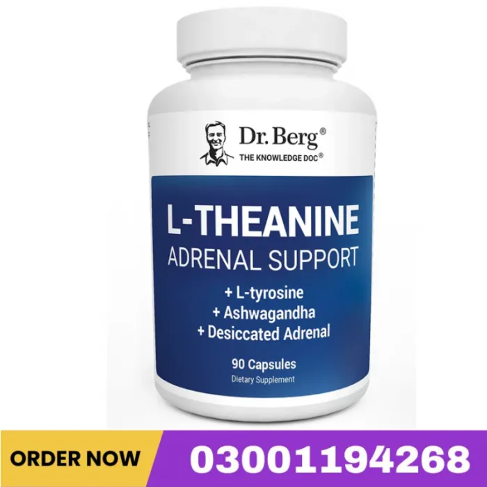 L-Theanine Adrenal Support – 200 Mg Of L-Theanine – 90 Capsules