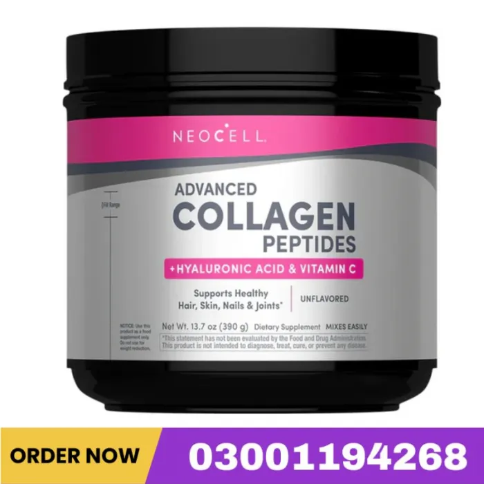 NeoCell Advanced Collagen Peptides + Hyaluronic Acid + C, 390 g