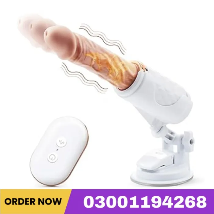 360° Rotation & Thrusting Realistic Dildo Machine with 7 Vibrating & Telescopic Modes