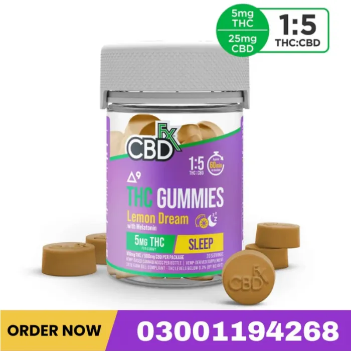 CBD Gummies + THC : Lemon Dream Price In Pakistan