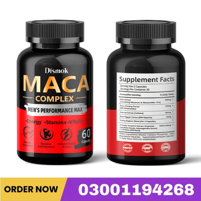 Maca Complex Men's Performance Max Capsule Price In Pakistan