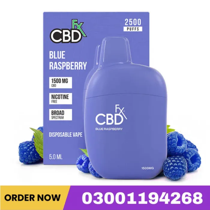 Blue Raspberry CBD Vape Pen 1500mg Price In Pakistan