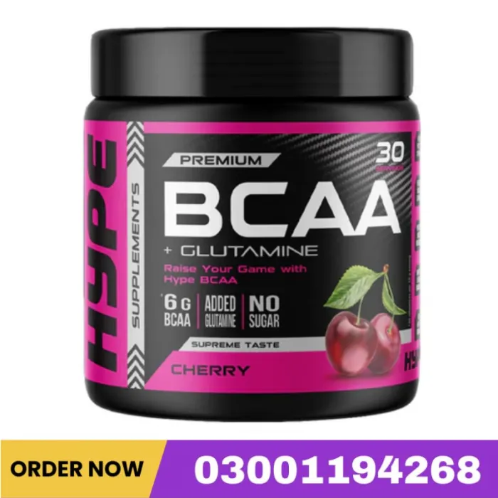 Hype Premium Bcaa + Glutamine (Cherry) 300G In Pakistan