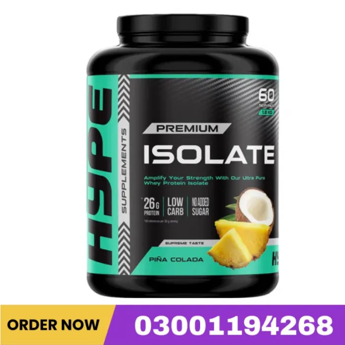 Hype Premium Whey Protein Isolate (Pina Colada) 1.8 Kg In Pakistan