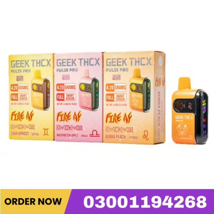 Geek THC-X Pulse Pro Fire AF Disposable 4.20G In Pakistan