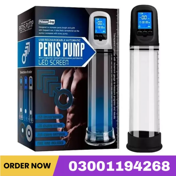 Penis Enlargement Pump For Strongger And Bigger Erection