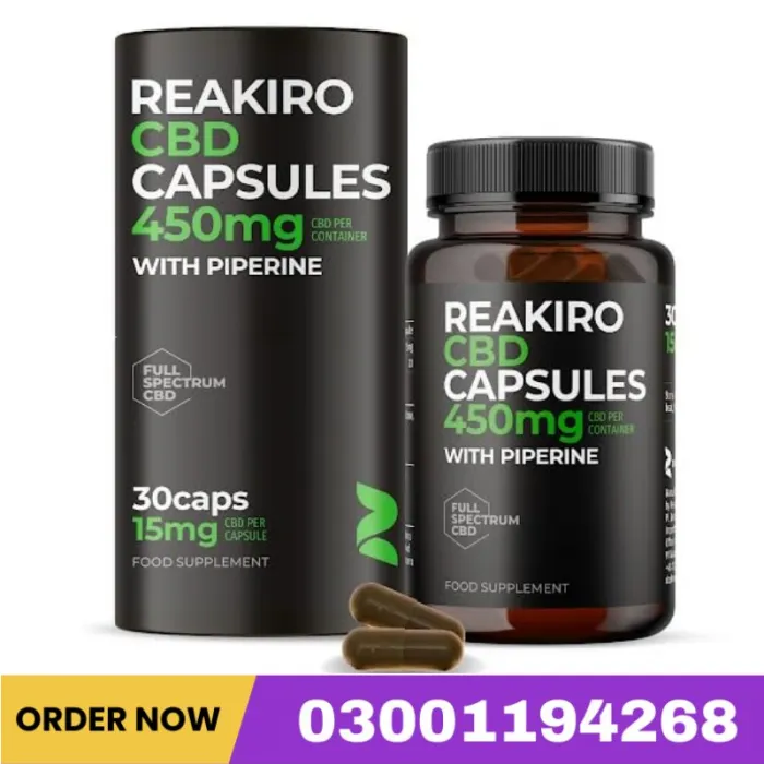 Hemp CBD Soft Gel Capsules 1500mg 30pcs In Pakistan