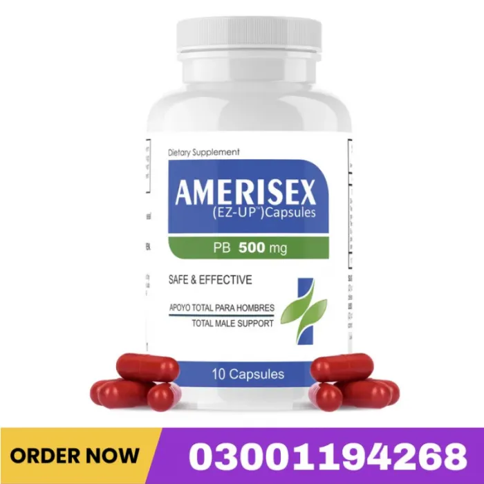Amerisex Ez-up Male Enhancement Capsules In Pakistan