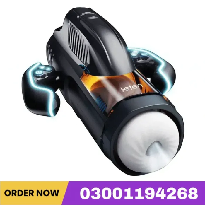 Ivan - 4 In 1 Handheld 10 Vibration 10 Suction Auto-heating Voice Revolutionary Male Masturbator With Usb-c Charging
