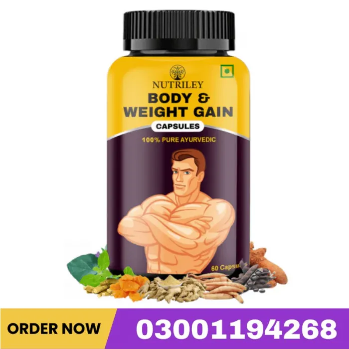 Nutriley Body & Weight Gain Capsule Price In Pakistan
