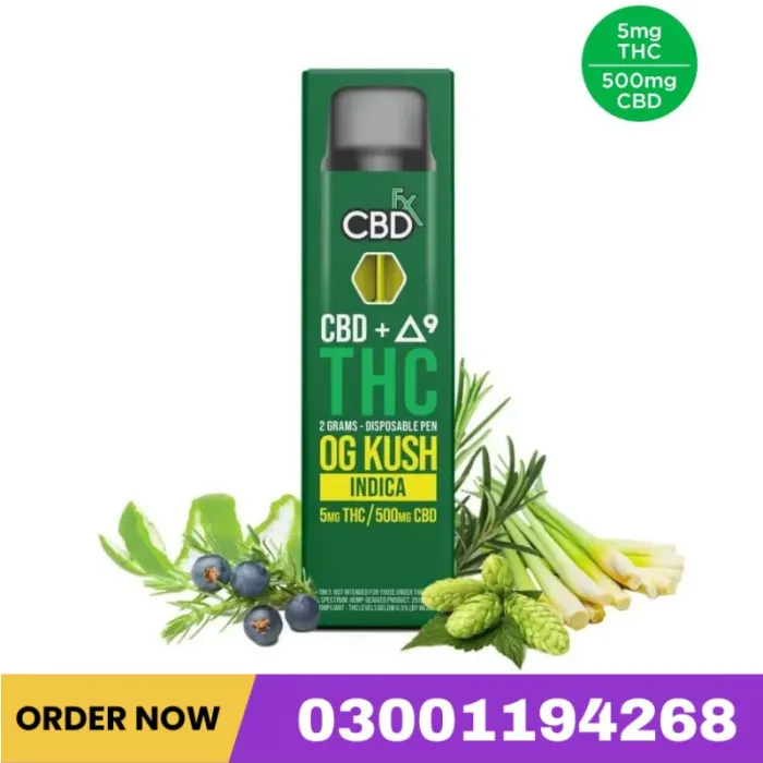 CBD + Delta-9 THC Vape OG Kush Price In Pakistan