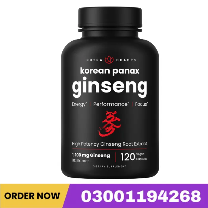 Korean Panax Ginseng Capsules In Pakistan