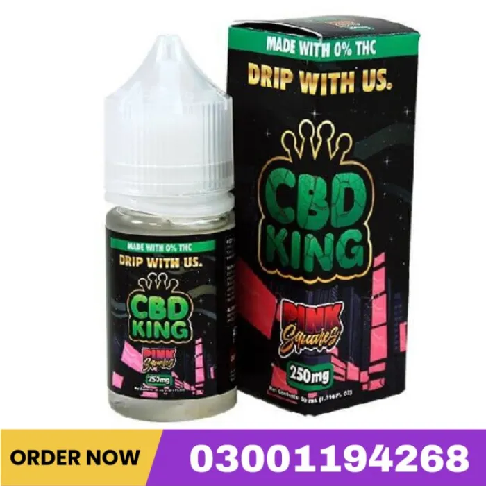 Pink Squares E Liquid By CBD King 30ml In Pakistan