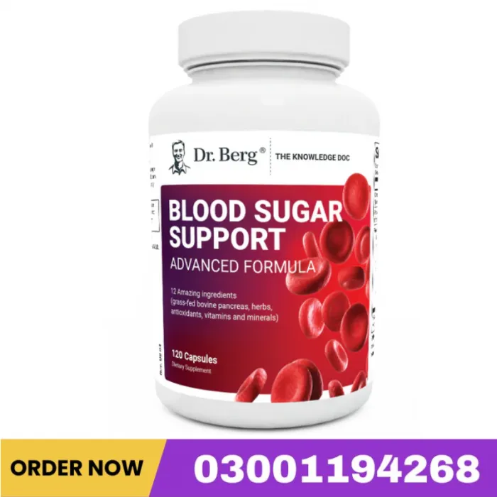 Blood Sugar Support Advanced Formula With Chromium & Potassium 120 – Vegetable Capsules