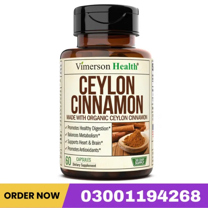 Vimerson Health Ceylon Cinnamon Capsule Price In Pakistan
