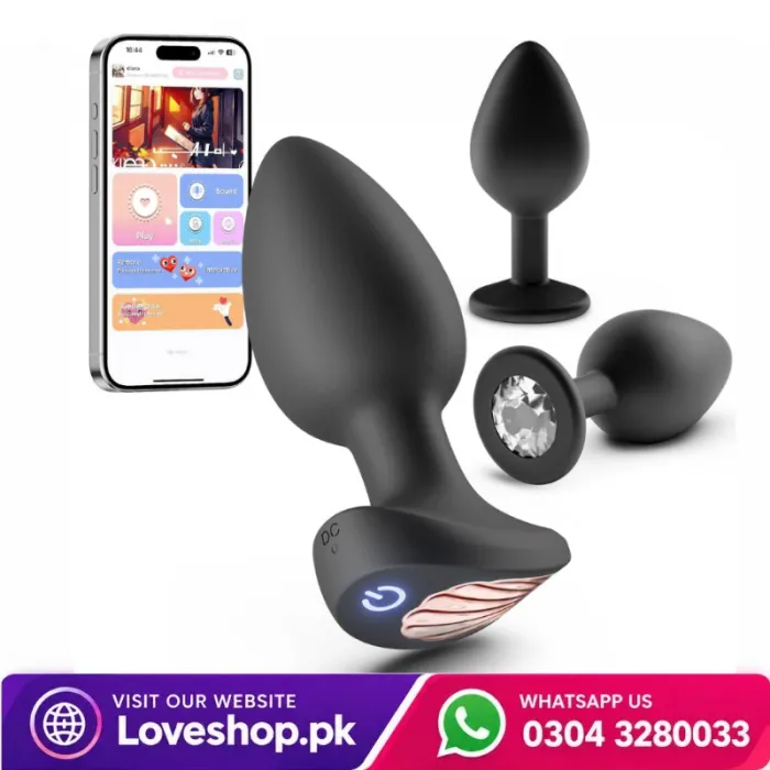 Anal Plug Vibrator Set 3 Pcs Silicone Anal Plugs With App Control Price In Pakistan