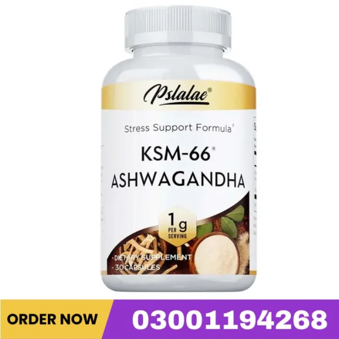 KSM-66 Ashwagandha – Energy, Vitality & Stress Support Price In Pakistan