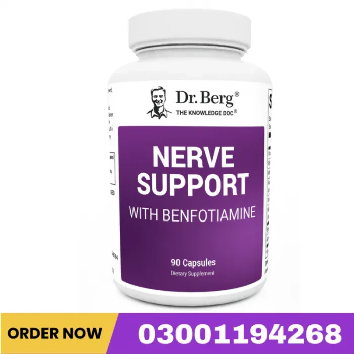 Nerve Support With Benfotiamine – 90 Capsules