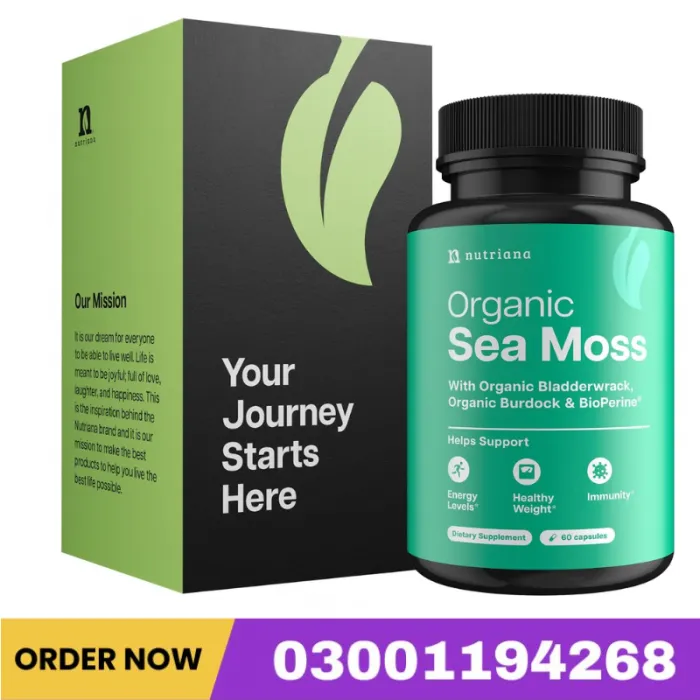 Organic Irish Sea Moss Capsules In Pakistan