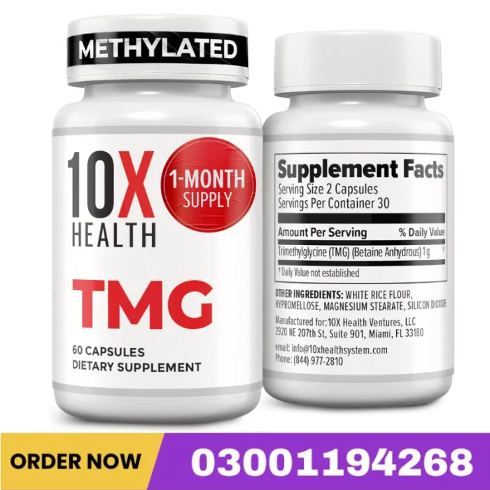 10X Health TMG Supplements In Pakistan