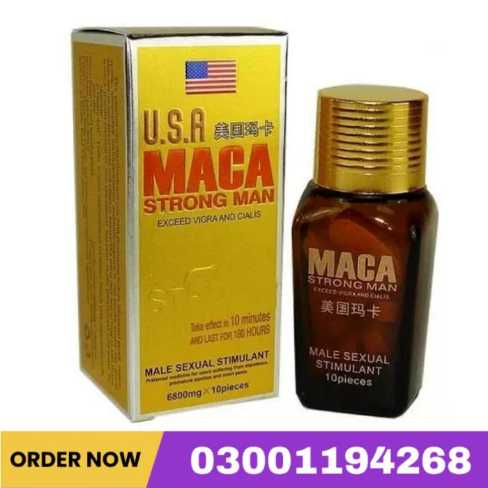 USA Maca Strong Man In Pakistan