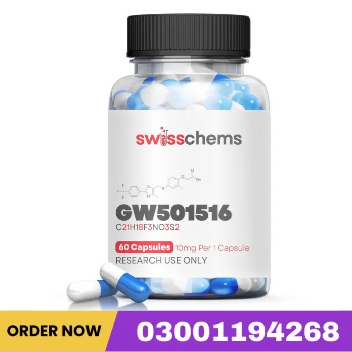 Gw-501516 (Cardarine), (10mg/Capsule) 60 Capsule Price In Pakistan
