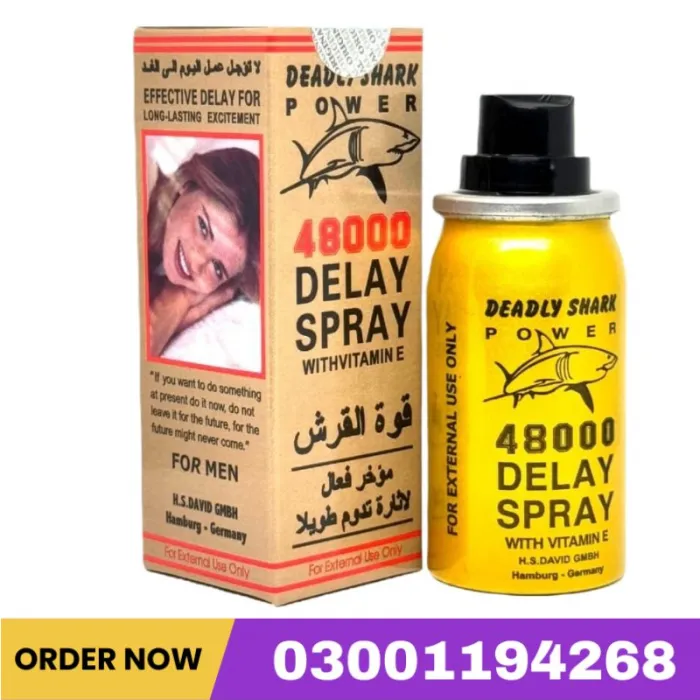 Deadly Shark 48000 Delay Spray Price In Pakistan