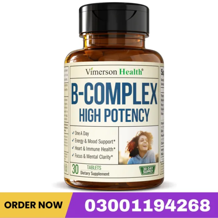 Vimerson Health B-Complex High Potency Capsule Price In Pakistan
