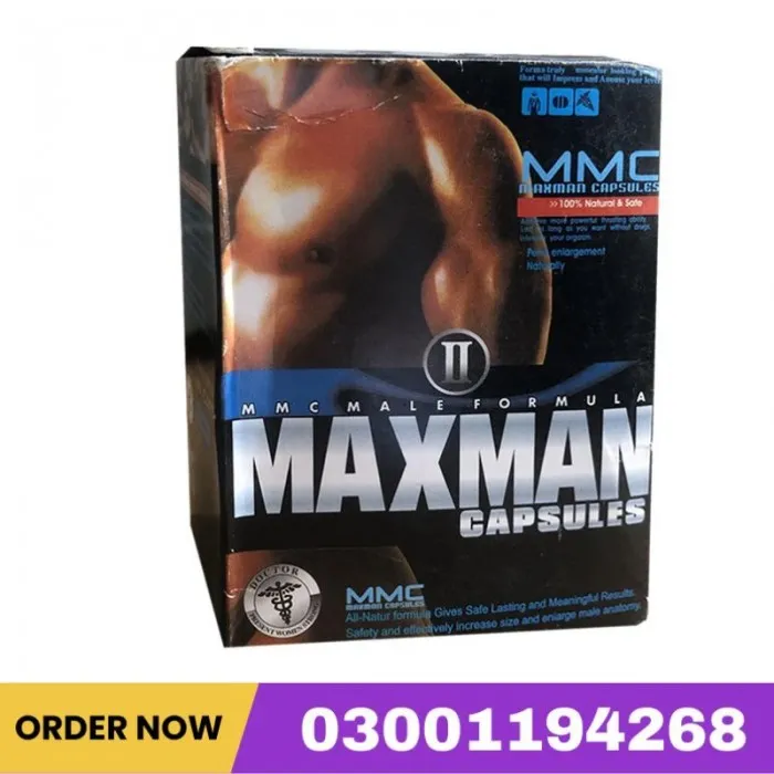 MMC Maxman Capsule Price In Pakistan