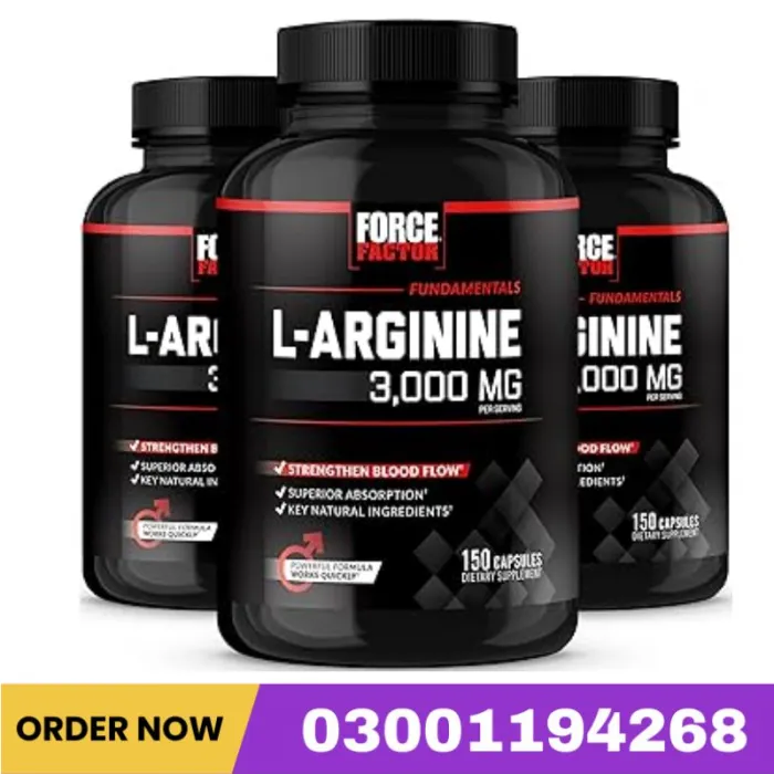 Force Factor L-Arginine Nitric Oxide Supplement In Pakistan