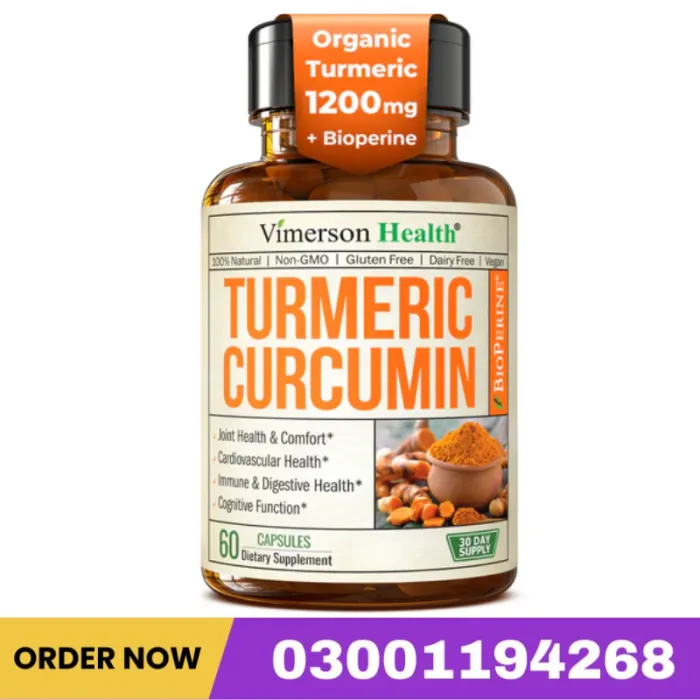 Vimerson Health Turmeric Curcumin Capsule Price In Pakistan